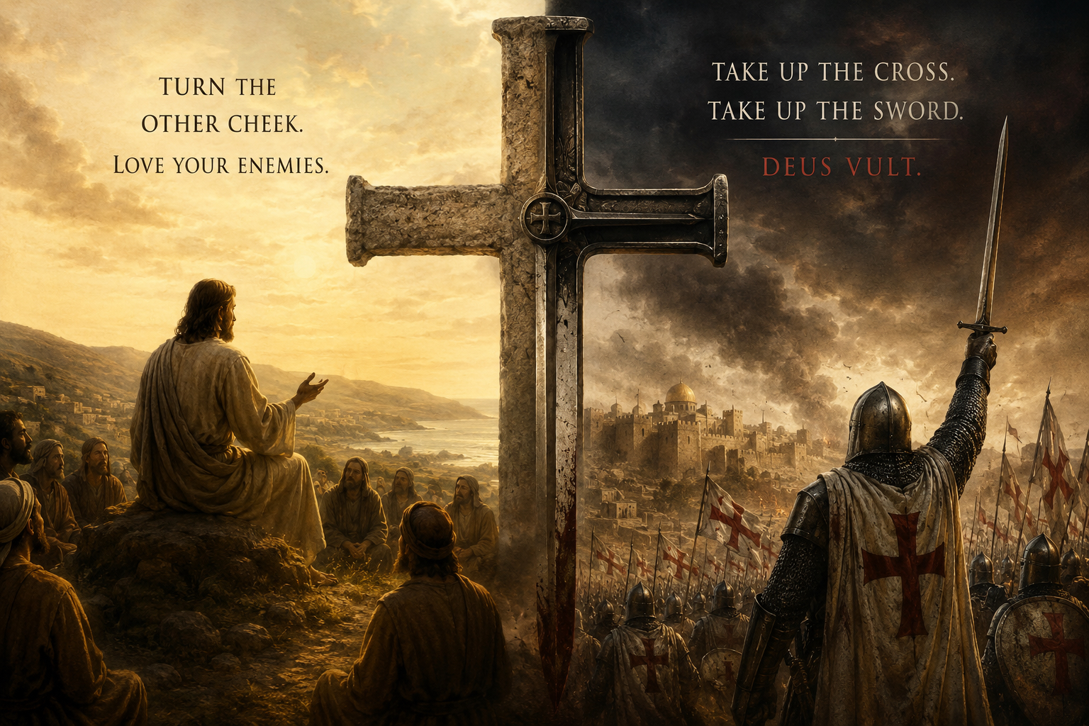 When the Cross Took Up the Sword